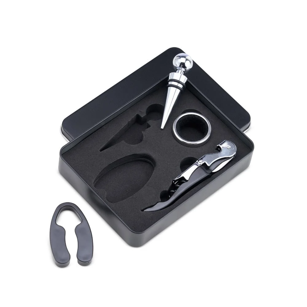 Kit Vinho com Estojo Alumínio