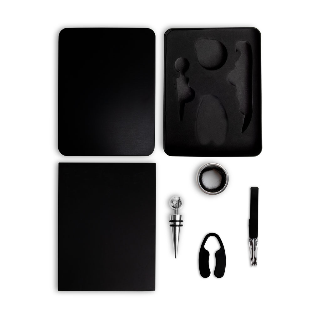 Kit Vinho com Estojo Alumínio
