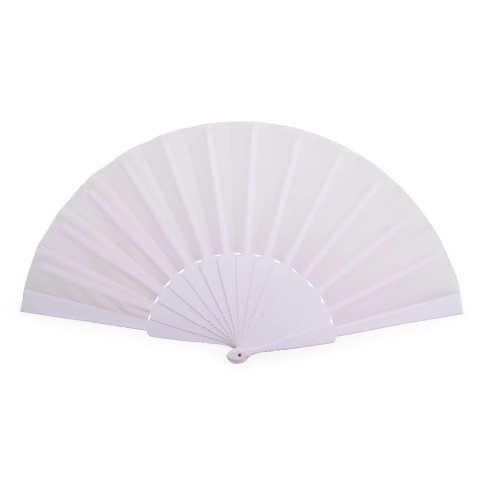 Leque de Plástico com Logo