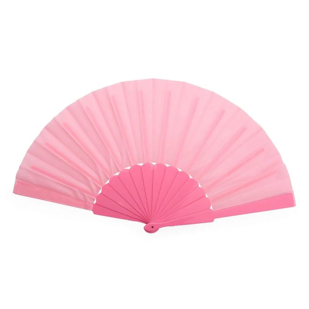 Leque de Plástico com Logo