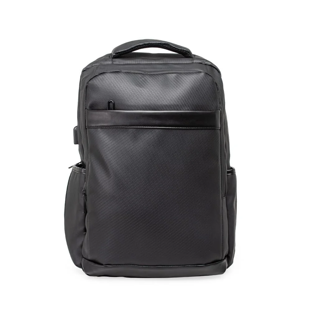 Mochila Couro Sintético USB 36L Personalizada-PX08172