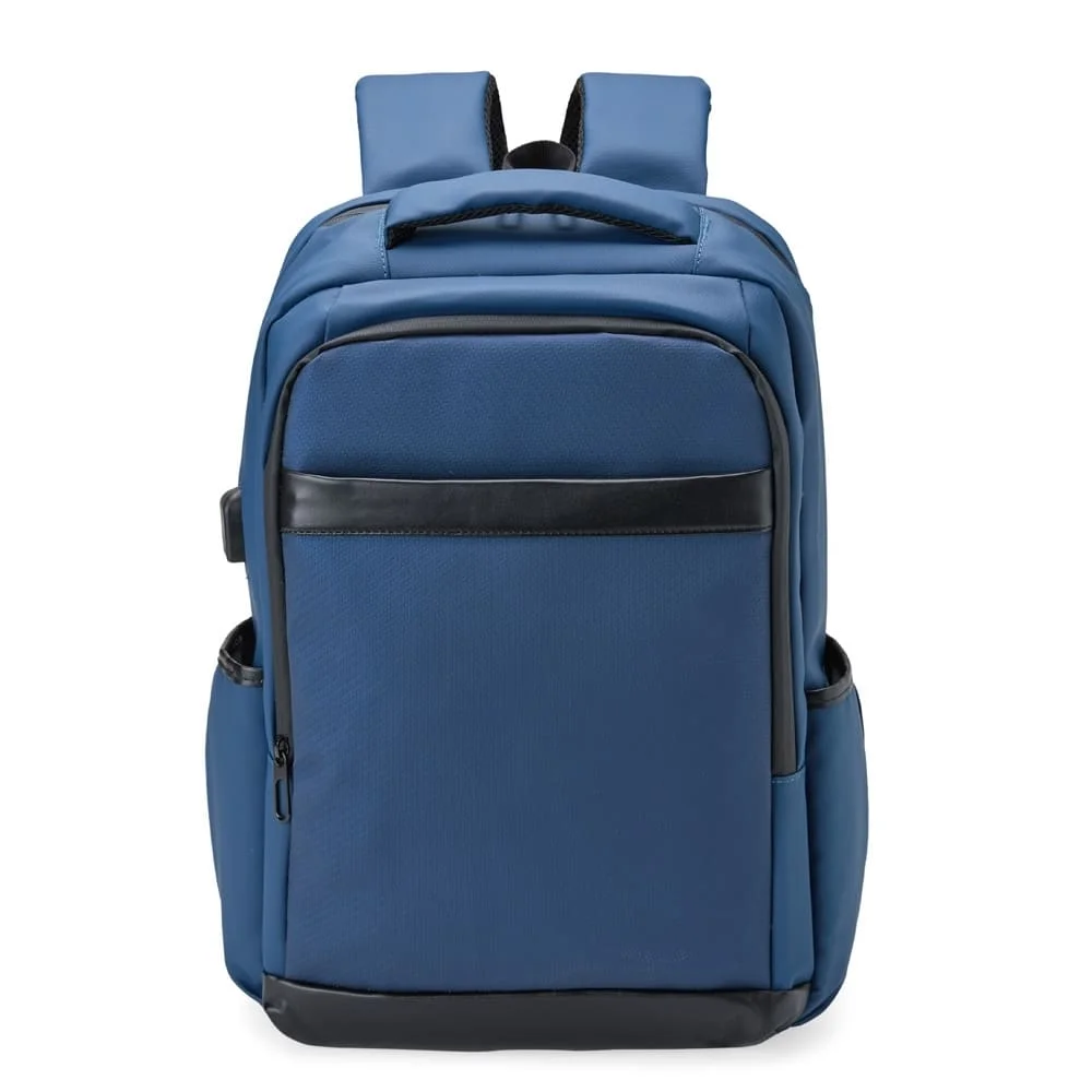 Mochila Couro Sintético USB 36L Personalizada