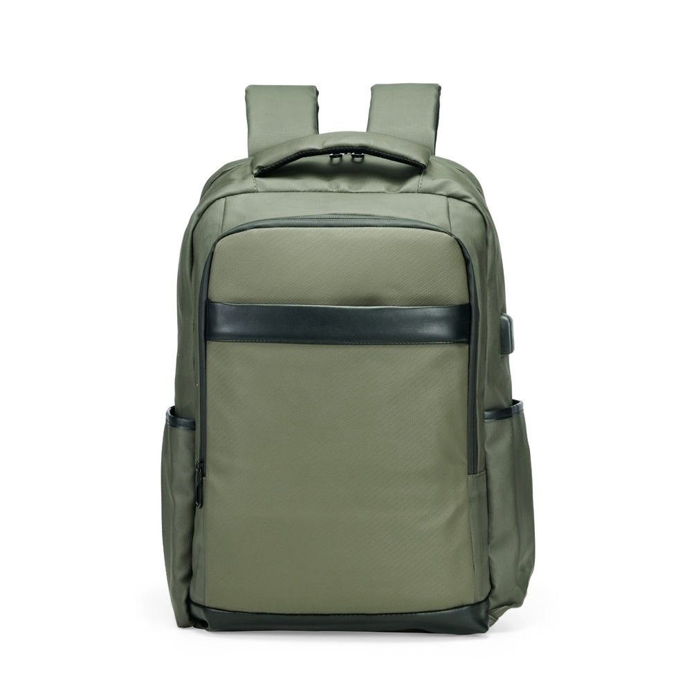 Mochila Couro Sintético USB 36L Personalizada