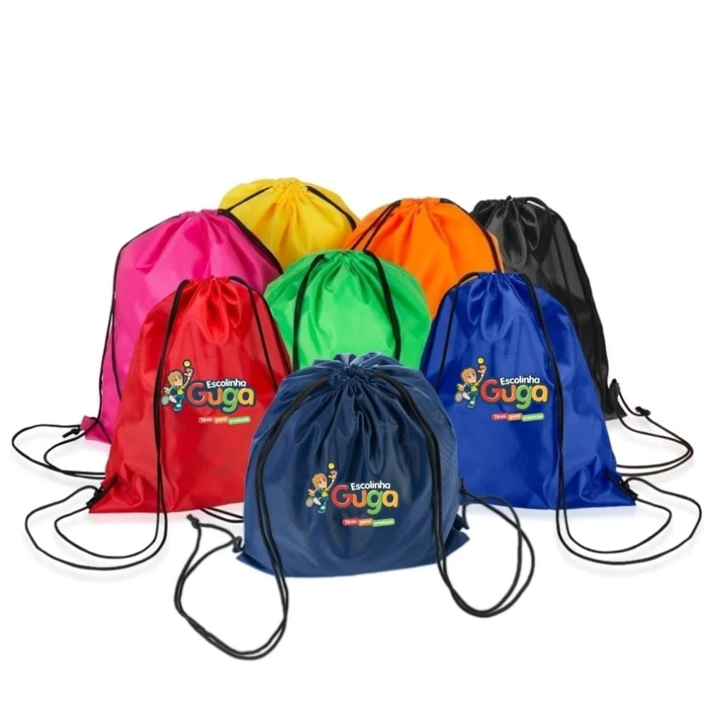 Mochila de Cordinha Personalizada