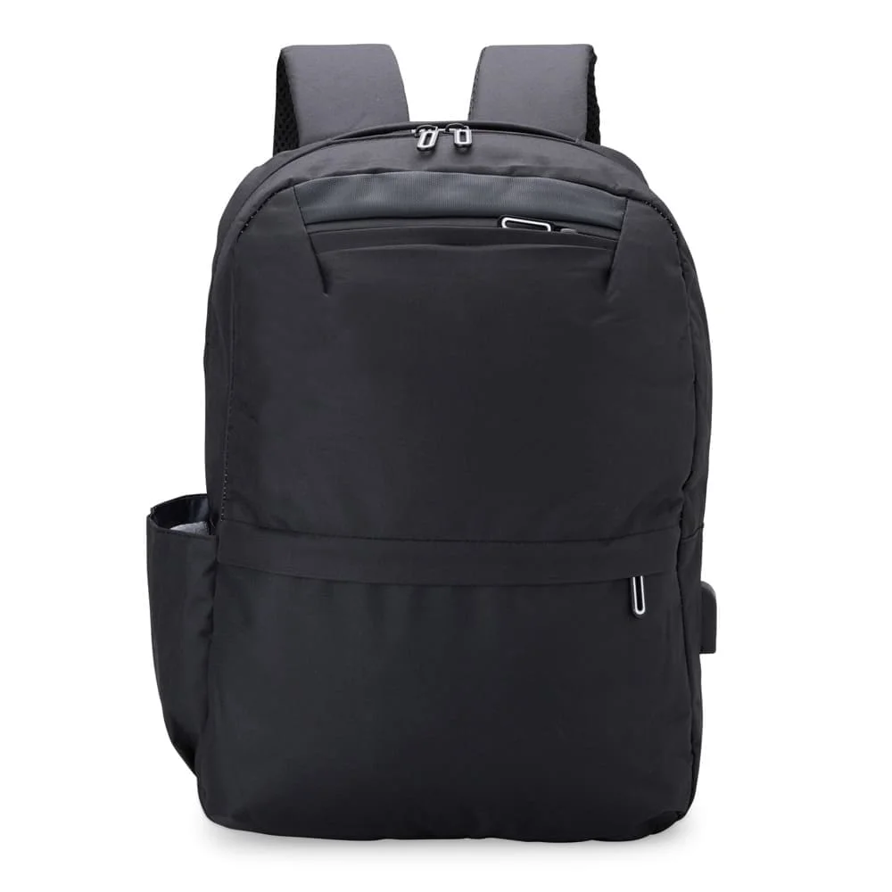 Mochila de Nylon USB Personalizada-PX04057B