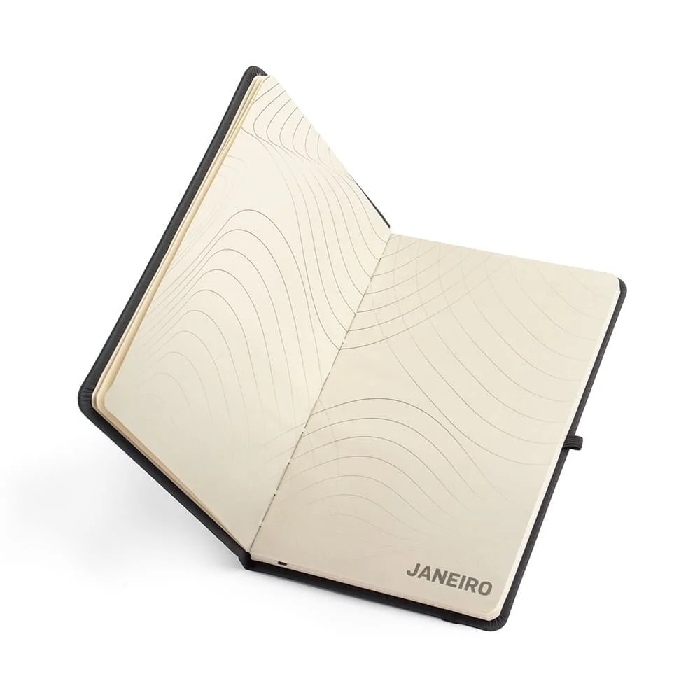 Planner Emborrachado Anual Personalizado
