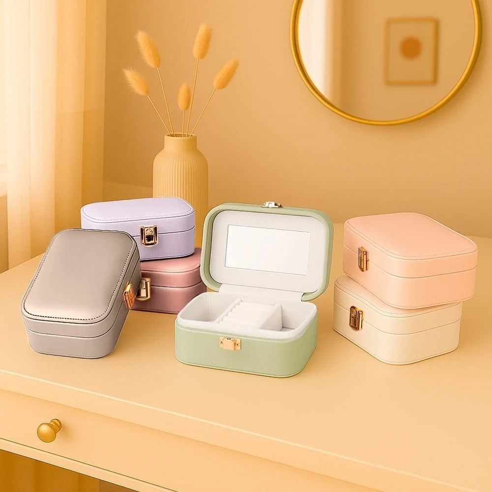 Porta-Joias Com Espelho