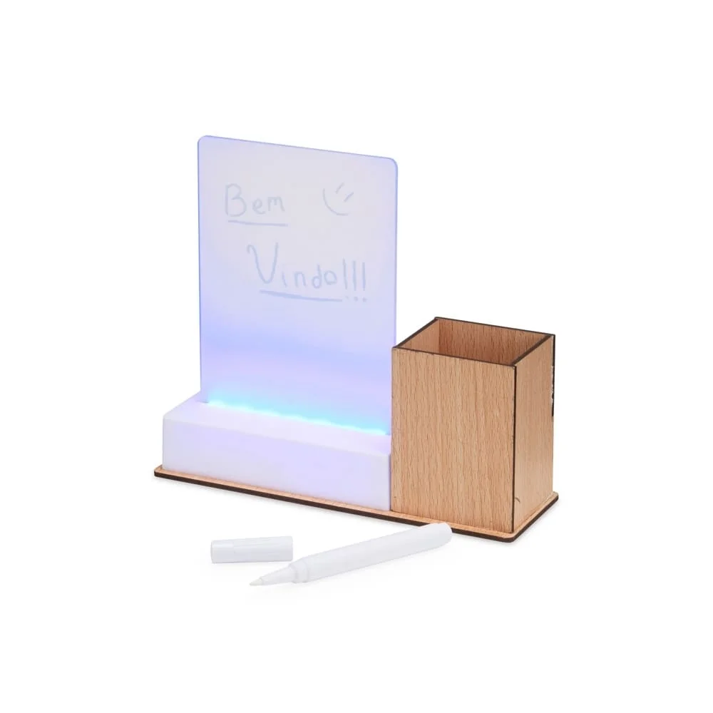 Quadro de Mensagens LED Personalizado