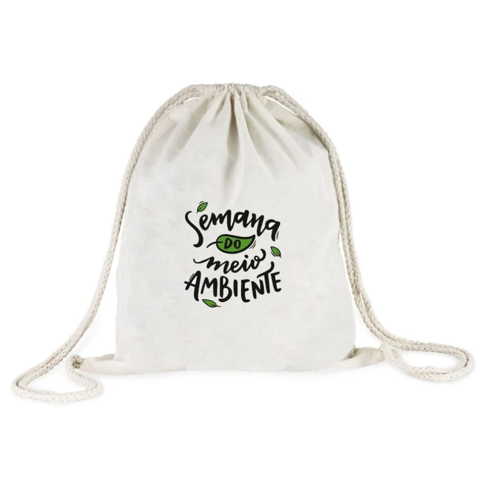 Sacochila Ecológica Personalizada