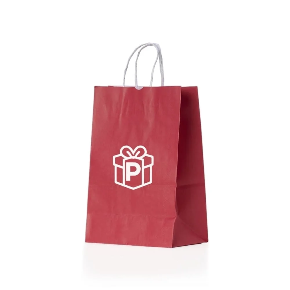 Sacola Personalizada Kraft Pequena