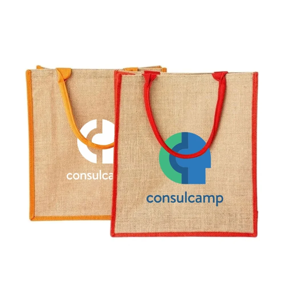Sacola de Juta Personalizada