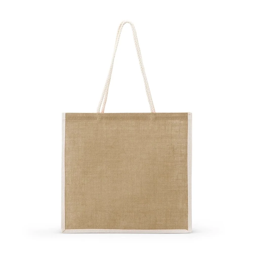 Sacola de Juta com Logo