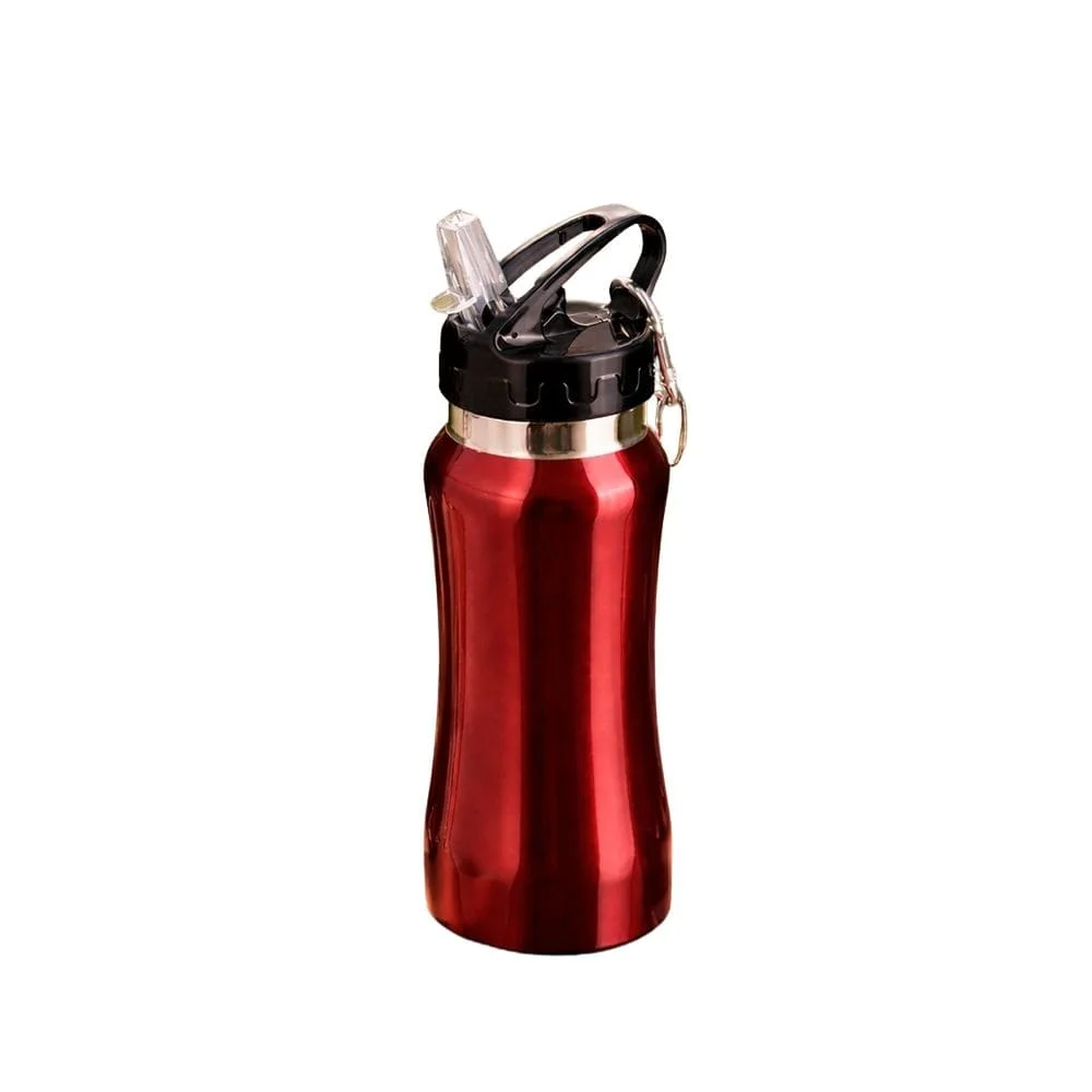 Squeeze Inox com Alça e Flip