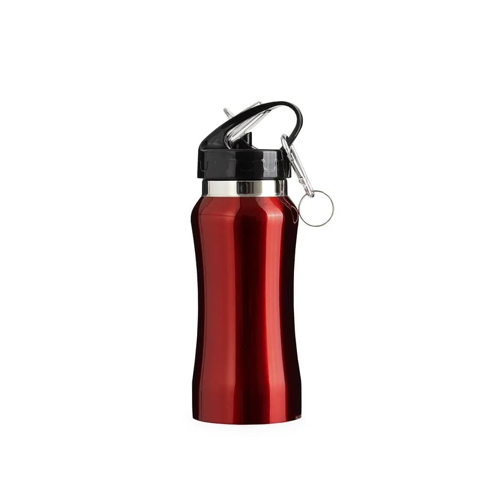 Squeeze Inox com Alça e Flip
