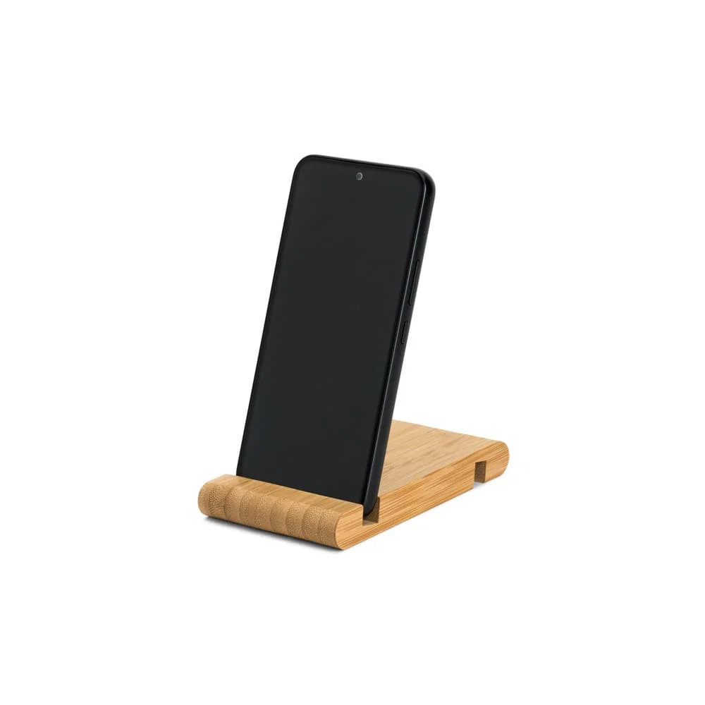 Suporte Mesa Celular em Bambu
