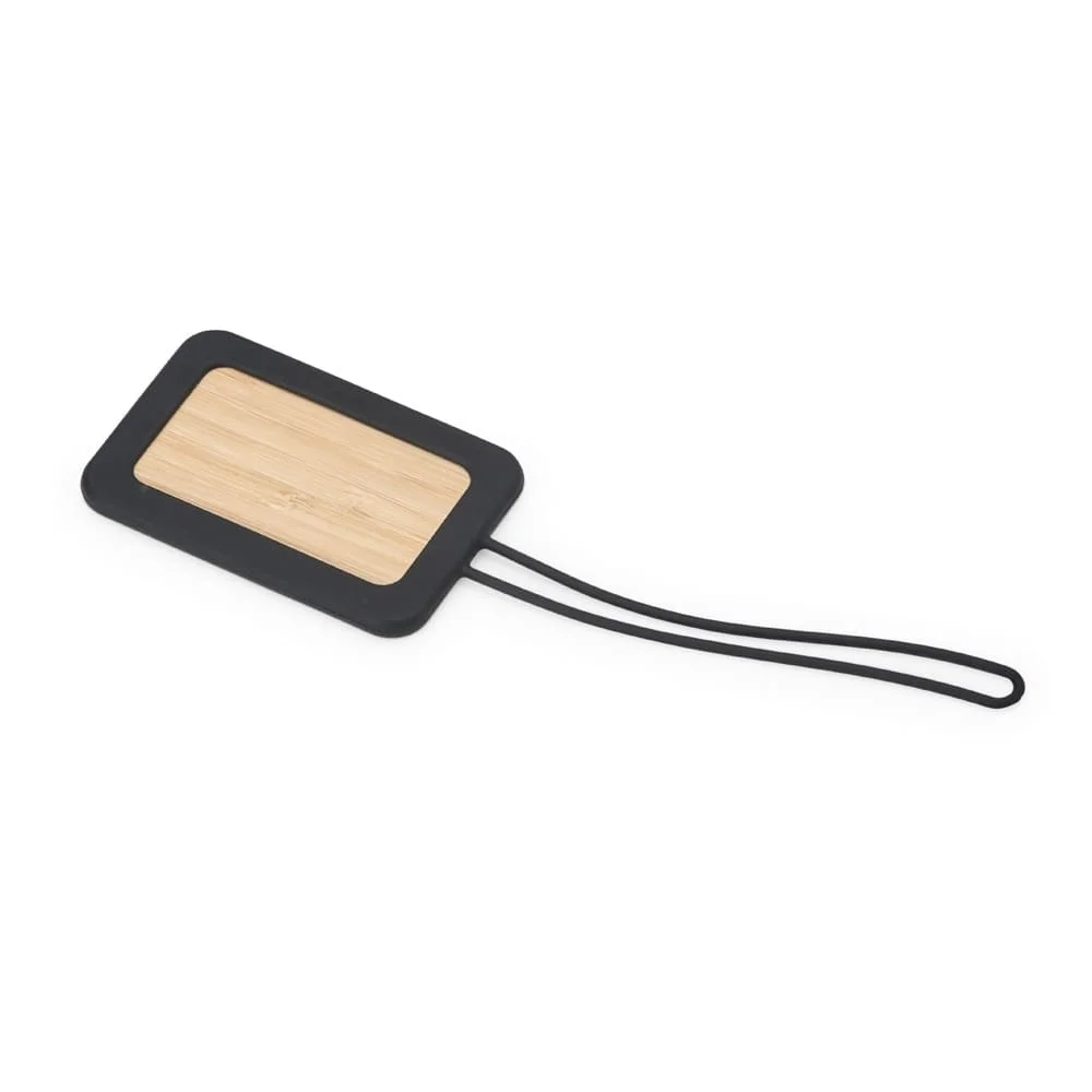 Tag de Bagagem Bambu Personalizada