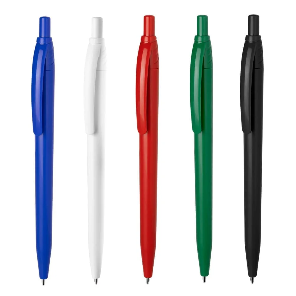 Caneta Plástica com Logo Personalizada