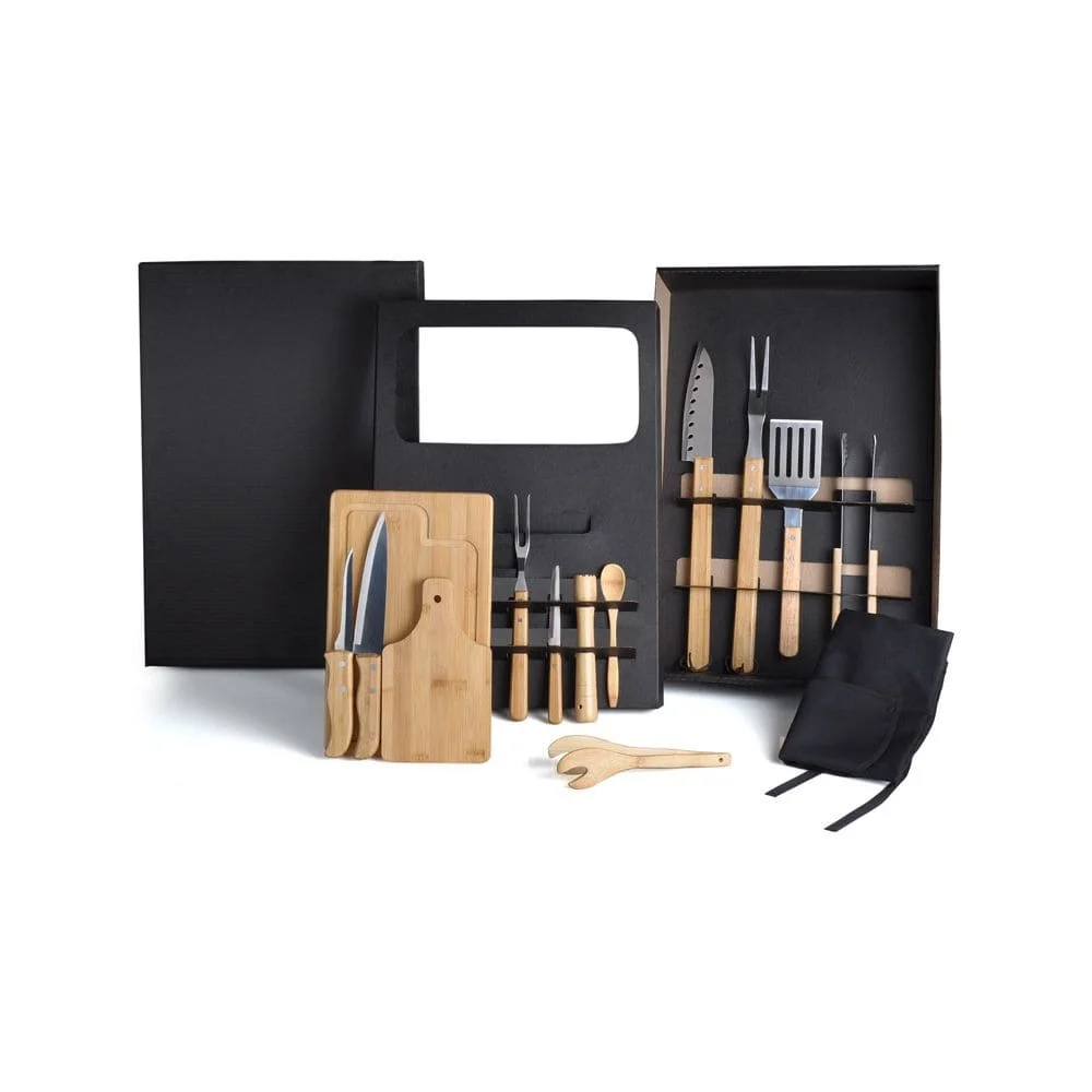 Conjunto Churrasco e Caipirinha 14 Peças-PSM-KT90281