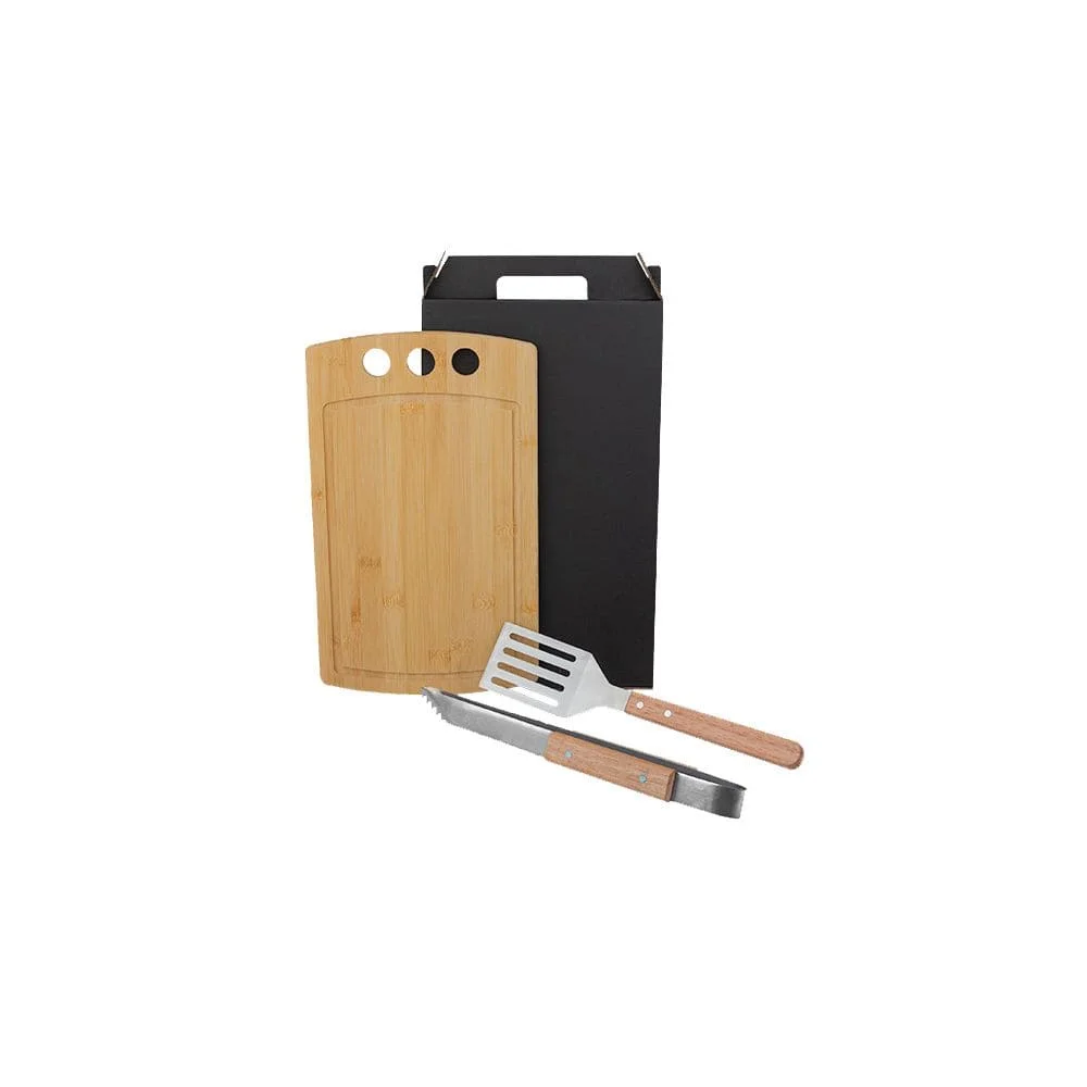 Kit Churrasco e Hambúrguer 3 Peças-PSM-MX21356