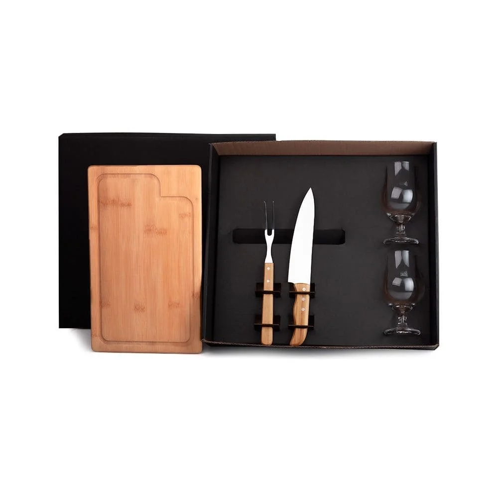 Kit de Churrasco e Cerveja 5 Peças-PSM-KT90A32