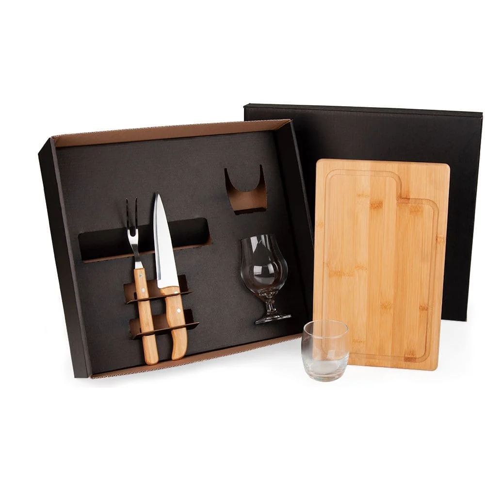 Kit Churrasco, Cerveja e Whisky 5 Peças-PSM-KT90032