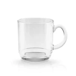 Caneca em Vidro 300ml com Logo