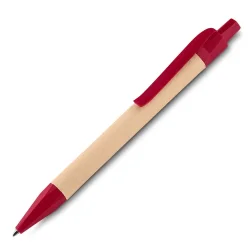 Caneta de Papel Kraft com Logo