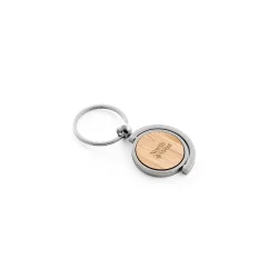 Chaveiro Bambu Personalizado HOMER ROUND