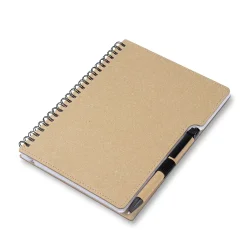 Caderno de Notas com Caneta Personalizado