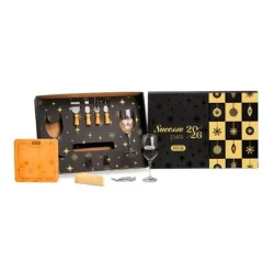 Kit Vinho e Queijo Personalizado