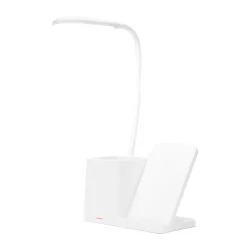 Luminária LED com Carregador e Porta Caneta