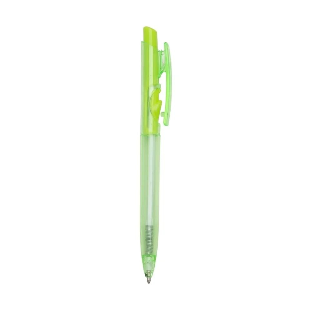 Caneta Plástica Fluorescente-PX01097F
