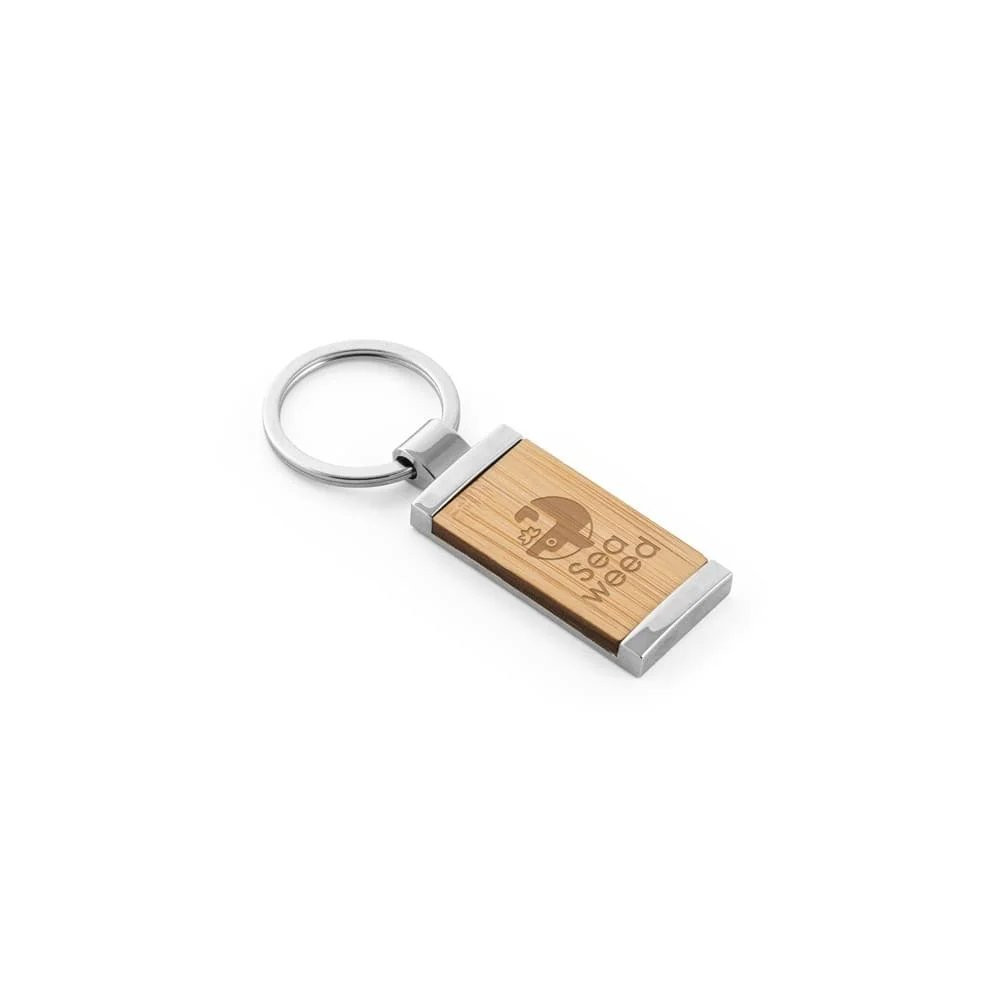 Chaveiro Bambu Personalizado HOMER SQUARE-PS95070