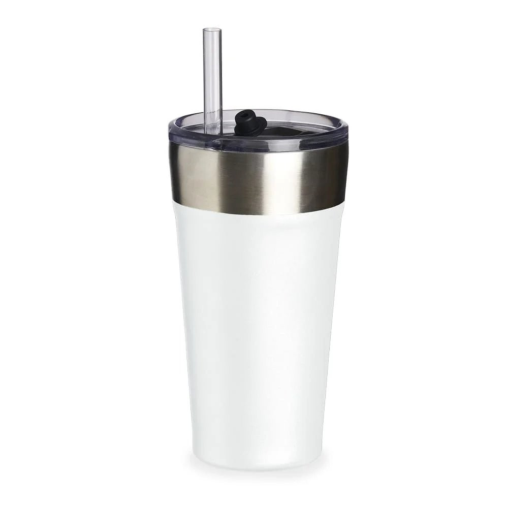 Copo Térmico com Canudo Personalizado-PX18655