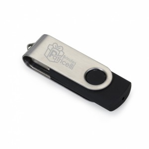 Pen Drive 16GB Personalizado Giratório-PX016-16GB