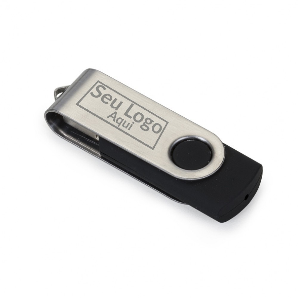 Pen Drive 32GB Personalizado Giratório-PX016-32GB