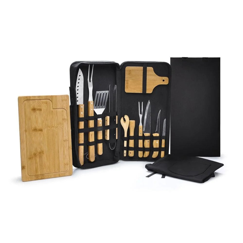 Kit Churrasco e Caipirinha 14 Peças-PSM-PB00863